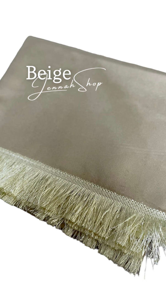 Tapis de prière personnalisé Beige