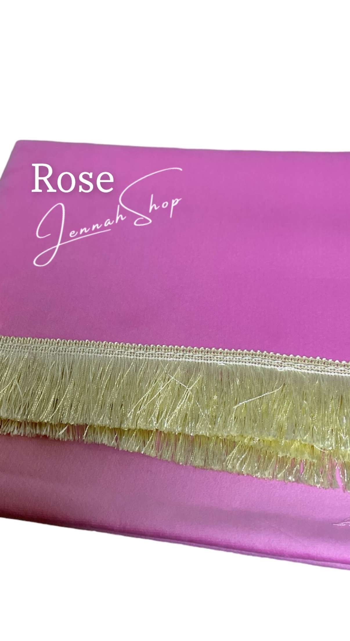 Tapis de prière  personnalisé Rose